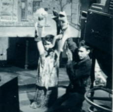 The Hensons at work (From *Jim Henson - The Works*) Donated by Jack Maier