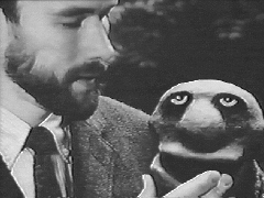 Jim Henson and Yorick (from the 1994 PBS Great Performances production The World of Jim Henson, Directed by Judy Kinburg, and donated by Jack Maier.)