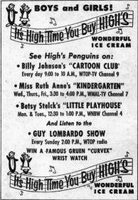 High's Ad (Courtesy: Skip McCloskey)