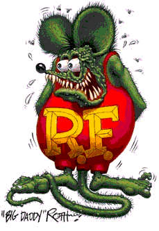 Big Daddy Ed Roth's Rat Fink (Courtesy: http://www.ratfink.org)