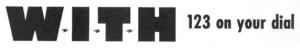 WITH Radio 123 On Your Dial