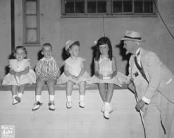 Grandpa and a Line-up of Youngsters (Courtesy: Richard Cook and Lee Reynolds)