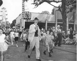 Grandpa Runs Past the Skooters at Glen Echo (Courtesy: Lee Reynolds)