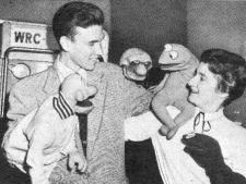 Jim Henson, Jane Nebel Henson (Circa 1957) w/ Sam & Friends