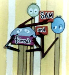 Sam & Friends Graphics (From *Jim Henson - The Works*)